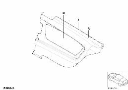 Rivest. laterale indiv. cuoio diagram for BMW 3 Series E46 318Ci