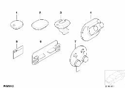DIVERSE SMALL PARTS diagram for BMW 3 Series E46 318i