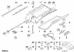 GLOVE BOX diagram for BMW 3 Series E46 M3
