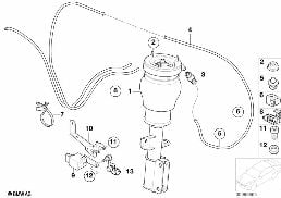 LEVELLING DEVICE/AIR SPRING STRUT/SENSOR