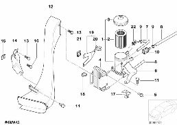 FUEL SUPPLY/FILTER diagram for BMW 3 Series E46 318d