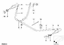 SINGLE PARTS FOR HEAD LAMP CLEANING diagram for BMW 3 Series E46 318i