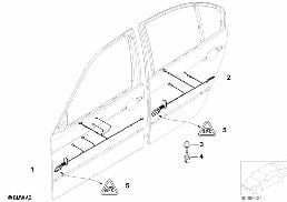 ドア ワイア ハーネス diagram for BMW X6 E71 30dX