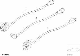 Câble d'antenne, Audio/Video diagram for BMW 5 Series E39 525td