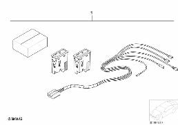 INSTALLING SET HEATED SEAT FRONT diagram for BMW 3 Series E46 318i