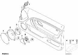 Delar doerr fram hifi-system diagram for BMW 3 Series E46 318ti