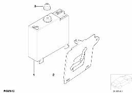 Moniteur de bord-Radio Business diagram for BMW 5 Series E39 525td