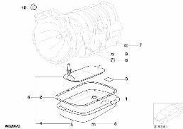 A5S360R/390R OIL PAN/OIL STRAINER