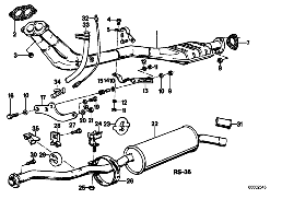 EXHAUST SYSTEM WITH CATALYST