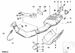 EXHAUST PIPE, CATALYTIC CONVERTER