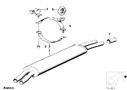 REAR MUFFLER