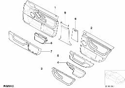 I-SERIE ZD HIGHLINE VARIANTE 4, KA61 diagram for BMW 7 Series E38 730i