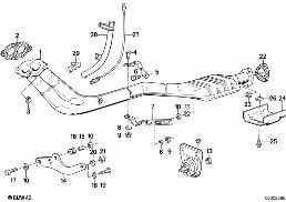 EXHAUST PIPE, CATALYTIC CONVERTER