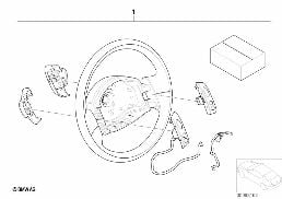 Zest. dopos. - kierownica wielofunk. diagram for BMW MINI R50 Cooper