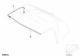 CABLE HARNESS FOLDING TOP