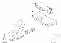 Piezas de teléfono,panel de instr.Japon diagram for BMW 7 Series E65 750i