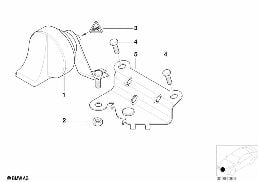 HORN diagram for BMW 3 Series E46 318i