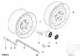 STEEL RIM STYL.12 diagram for BMW Z3 E36 2.8