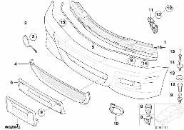 M TRIM, FRONT