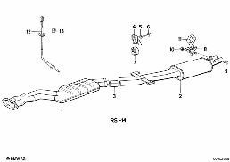 CATALYTIC CONVERTER/FRONT SILENCER