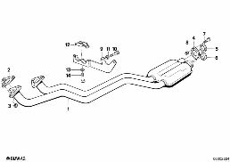 EXHAUST ASSY WITHOUT CATALYST