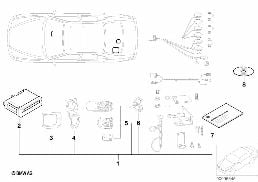 Syst. Navig. et carte d'itinéraires (SZ) diagram for BMW 5 Series E39 525td