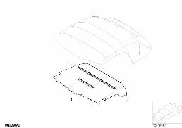 RETROFIT KIT SOFTTOP HEADLINING