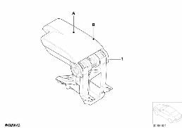 INDIVIDUAL ARMREST, FRONT, LEATHER diagram for BMW 3 Series E46 318i