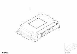 BASIC CONTROL MODULE SMG diagram for BMW 3 Series E46 325i
