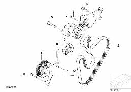 BELT DRIVE WATER PUMP/ALTERNATOR