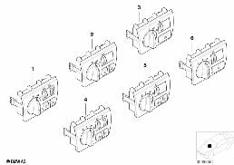 ส่วนควบคุมไฟ diagram for BMW X5 E53 4.6is