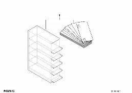COLOR SAMPLE BOX diagram for BMW 3 Series E30 325i