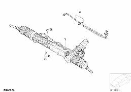 POWER STEERING diagram for BMW 3 Series E46 M3