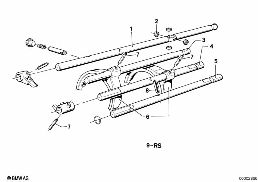 GETRAG 242 INNER GEAR SHIFTING PARTS diagram for BMW 3 Series E21 320i
