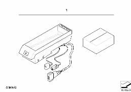 KIT 2EME MONTE SYSTEME M-L Classic diagram for BMW 5 Series E39 525td