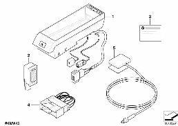 Pièces pour système M-L Classic diagram for BMW 5 Series E39 525td