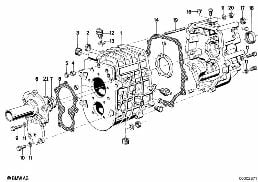 GETRAG 262 HOUSING+ATTACHING PARTS