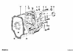 GETRAG 262 COVER+ATTACH.PARTS