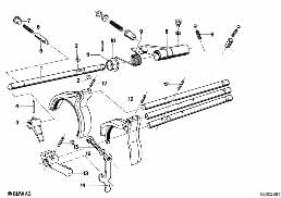 GETRAG 262 INNER GEAR SHIFTING PARTS