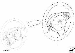 MODIFICAT.4-SPOKE MFL STRNG WHL=>M SPORT diagram for BMW 3 Series E46 318i