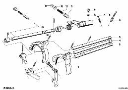 GETRAG 262 INNER GEAR SHIFTING PARTS