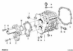 GETRAG 262 HOUSING+ATTACHING PARTS
