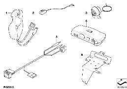 Pièces pour Ericsson série T,console cen diagram for BMW 5 Series E39 525td