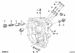 GETRAG 242 INNER GEAR SHIFTING PARTS