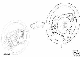 Zmiana kier. wielof. 4-ram. =>sport. M diagram for BMW 5 Series E39 520d