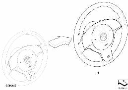Zmiana kier. sport. => M sport. diagram for BMW 5 Series E39 520d