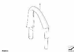 INDIVIDUAL ROLLOVER BAR diagram for BMW Z3 E36 3.0i