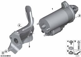 Avviatore diagram for BMW Rolls-Royce Phantom RR1 Phantom