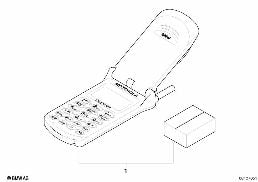 MOBILE TELEPHONE diagram for BMW 3 Series E46 325xi