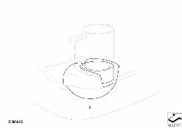 CUP HOLDER diagram for BMW 3 Series E36 323i